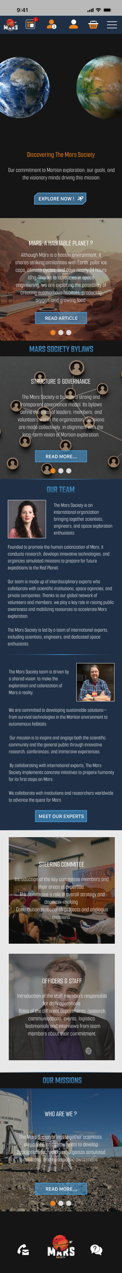 About Us mobile